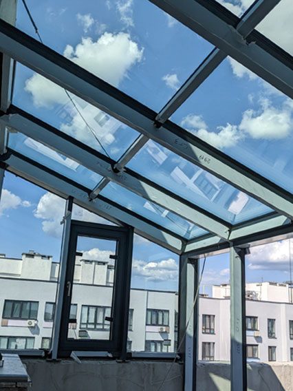 сучасний слянний дах